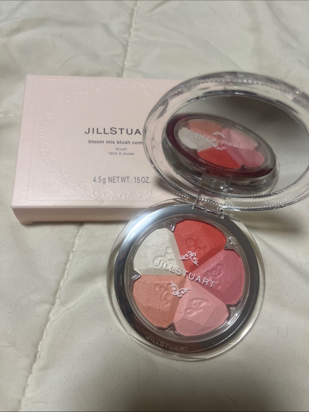 Jill Stuart Bloom Mix Blush Palette - Pink, Coral & Peach Shades